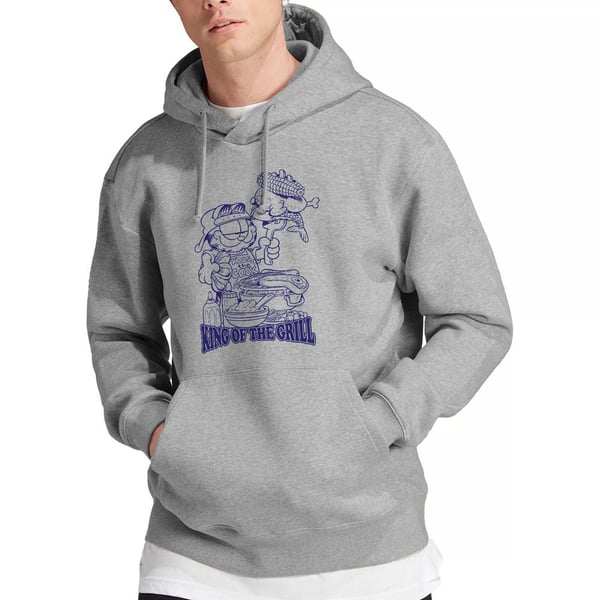 Garfield Mens King Of The Grill Hoodie