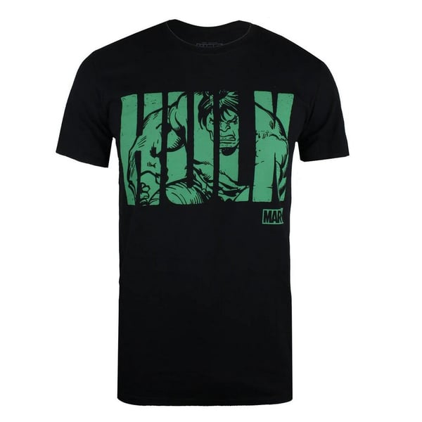 Hulk T-shirt med tekst til mænd Hulk T-shirt med tekst til mænd