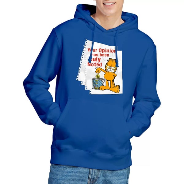 Garfield Mens Duly Noted Hoodie