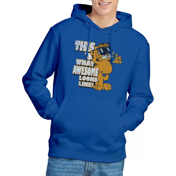 Garfield Mens Awesome Hoodie