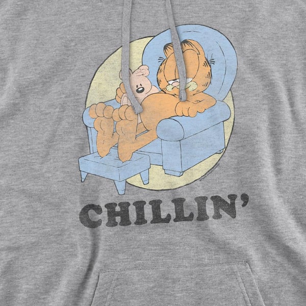 Garfield Mens Chillin Hoodie
