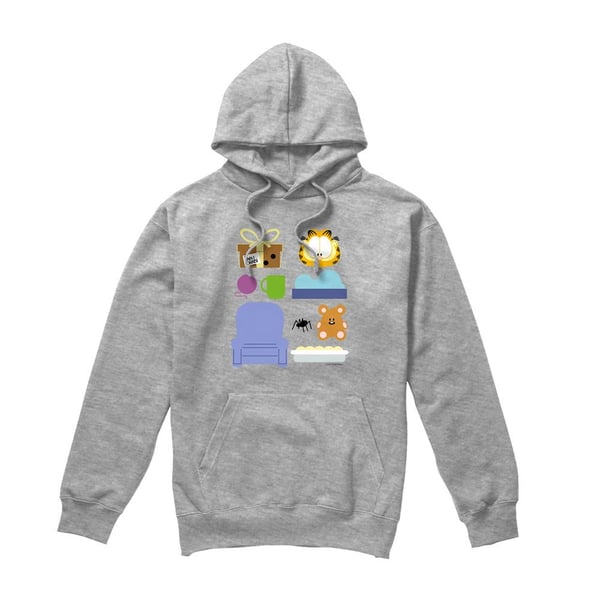 Garfield Mens Gift Set Hoodie Garfield Mens Gift Set Hoodie