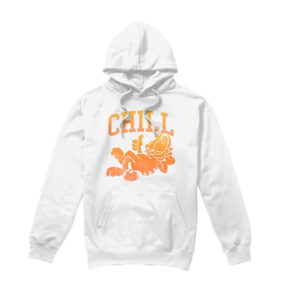 Garfield Mens Chill Neon Hoodie Garfield Mens Chill Neon Hoodie