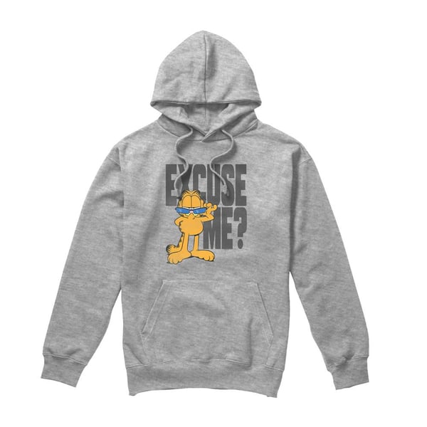 Garfield Mens Excuse Me? Hoodie Garfield Mens Excuse Me? Hoodie
