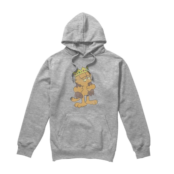 Garfield King Hoodie til mænd Garfield King Hoodie til mænd
