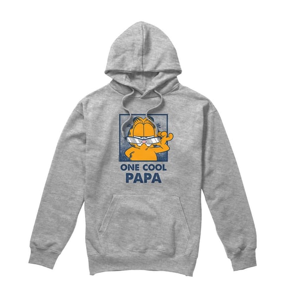 Garfield Mens One Cool Papa Fathers Day Hoodie Garfield Mens One Cool Papa Fathers Day Hoodie