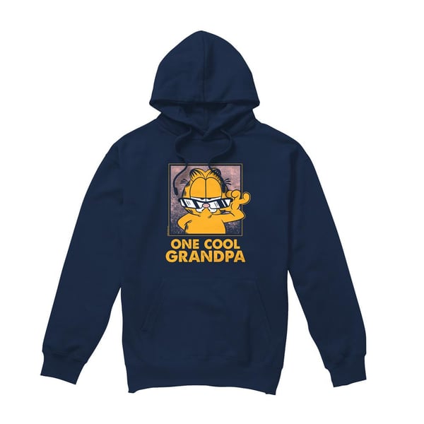 Garfield Mens One Cool Grandpa Fathers Day Hoodie Garfield Mens One Cool Grandpa Fathers Day Hoodie