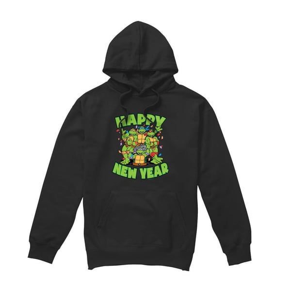 Teenage Mutant Ninja Turtles Mens Group New Year Hoodie Teenage Mutant Ninja Turtles Mens Group New Year Hoodie