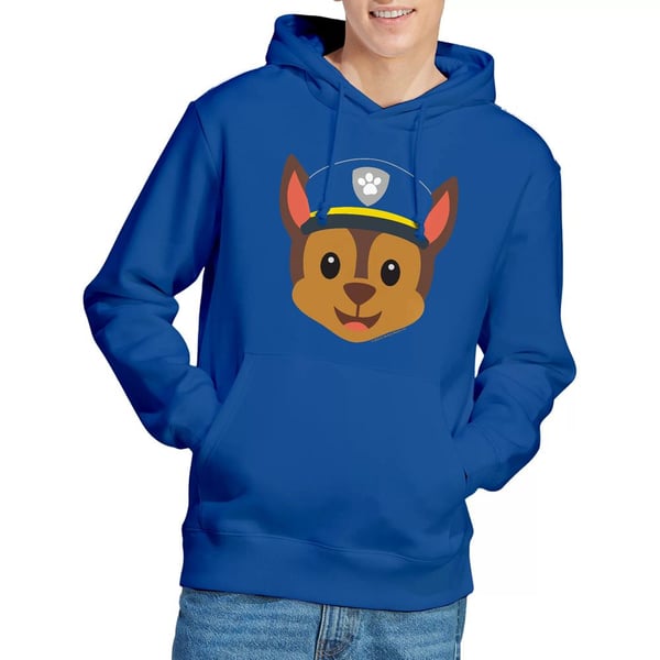Paw Patrol Mens Chase Emoji Hoodie
