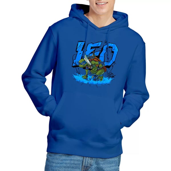 Tales of the Teenage Mutant Ninja Turtles Mens Groundbreaking Leonardo Hoodie