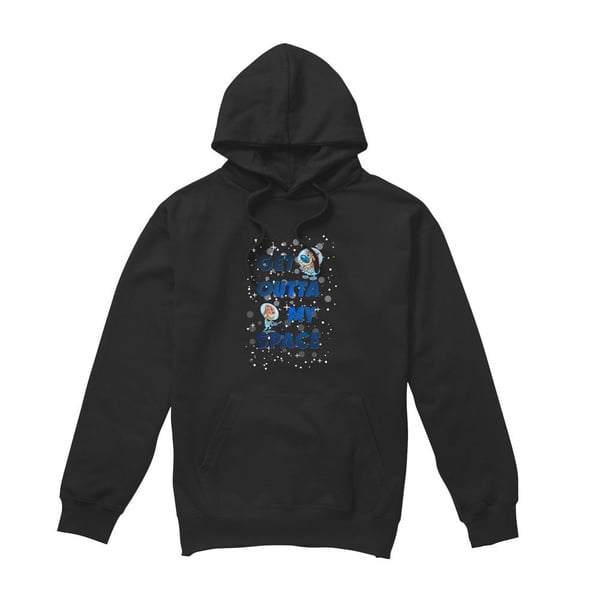 Ren & Stimpy Mens Get Outta My Space Hoodie Ren & Stimpy Mens Get Outta My Space Hoodie
