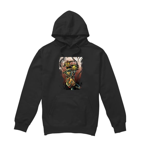 Teenage Mutant Ninja Turtles Mens Earthy Rainbow Warriors Hoodie Teenage Mutant Ninja Turtles Mens Earthy Rainbow Warriors Hoodie
