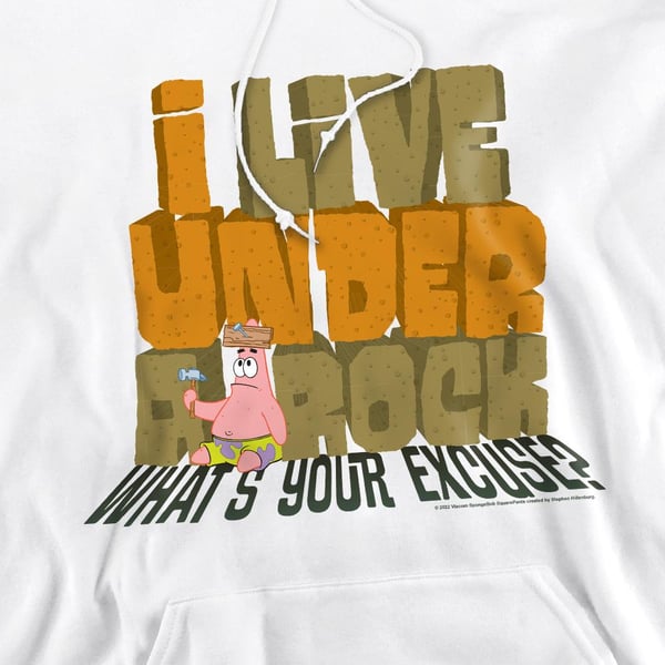 SpongeBob SquarePants Mens What´s Your Excuse? Hoodie