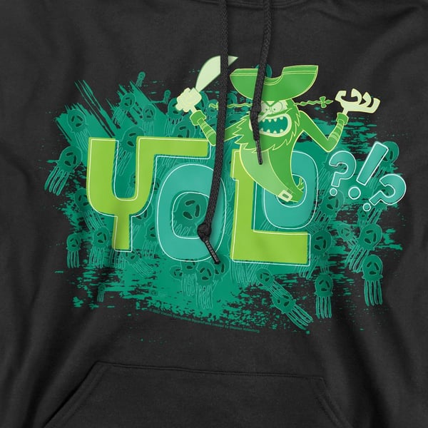 SpongeBob SquarePants Mens Yolo?!? Hoodie