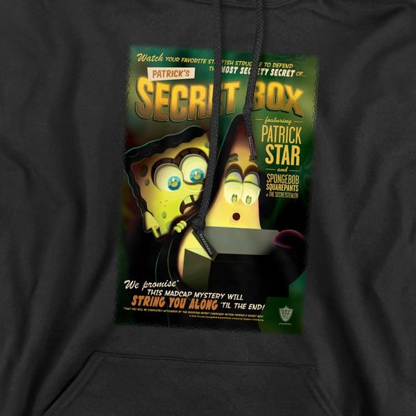 SpongeBob SquarePants Mens Patrick´s Secret Box Hoodie