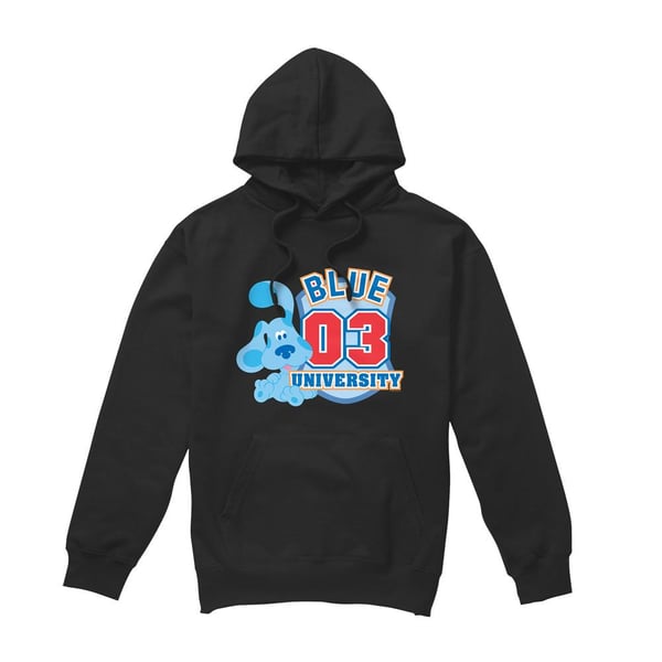 Blue´s Clues Mens University Hoodie Blue´s Clues Mens University Hoodie