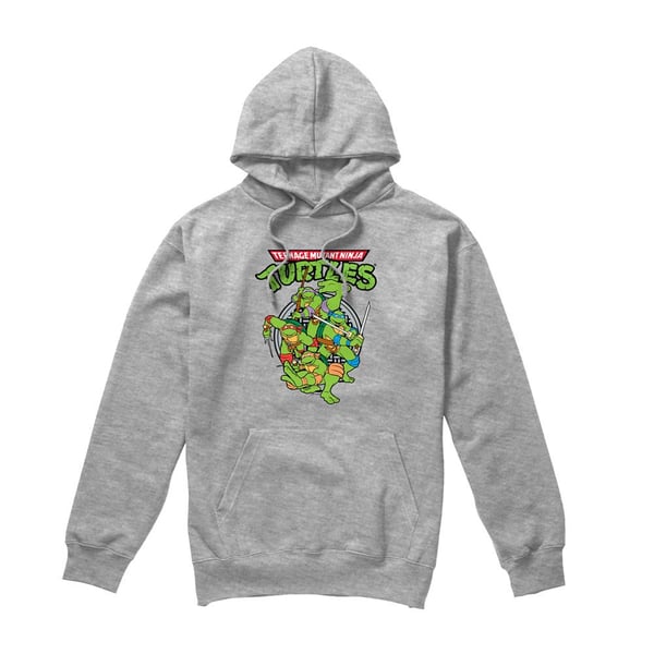 Teenage Mutant Ninja Turtles Mens Group Hoodie Teenage Mutant Ninja Turtles Mens Group Hoodie