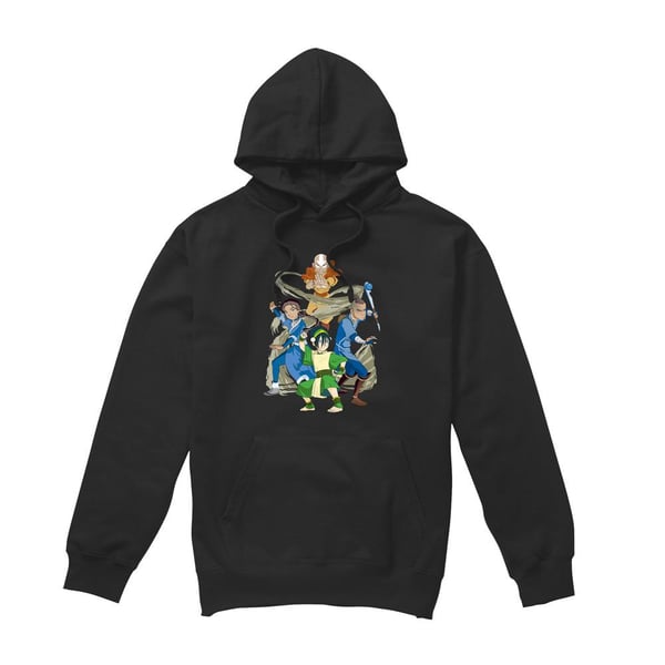 Avatar: The Last Airbender Mens Team Avatar Elements Hoodie
