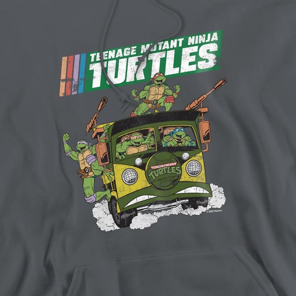 Teenage Mutant Ninja Turtles Mens Van Hoodie