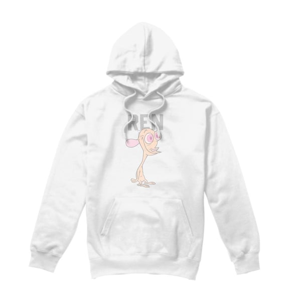 Ren & Stimpy Mens Collegiate Hoodie Ren & Stimpy Mens Collegiate Hoodie