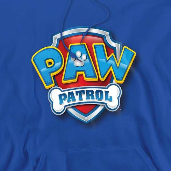 Paw Patrol 3D-logo hættetrøje til mænd