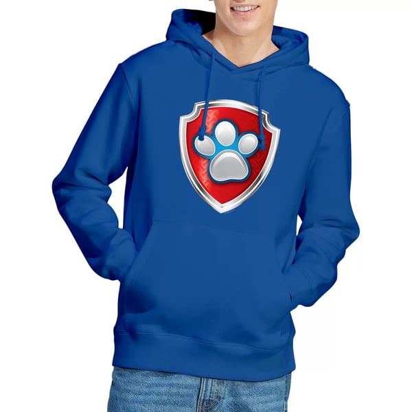 Paw Patrol Hættetrøje med badge til mænd