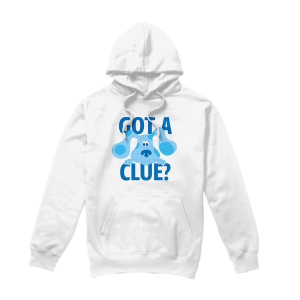 Blue´s Clues Mens Get A Clue Hoodie Blue´s Clues Mens Get A Clue Hoodie