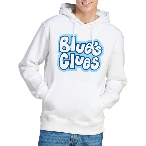 Blue´s Clues Hættetrøje med vintage logo til mænd