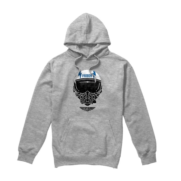 Top Gun Mens Fanboy Helmet Hoodie Top Gun Mens Fanboy Helmet Hoodie