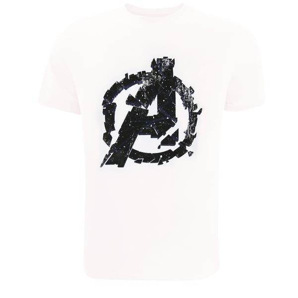 Avengers Endgame Herre Cracked T-shirt