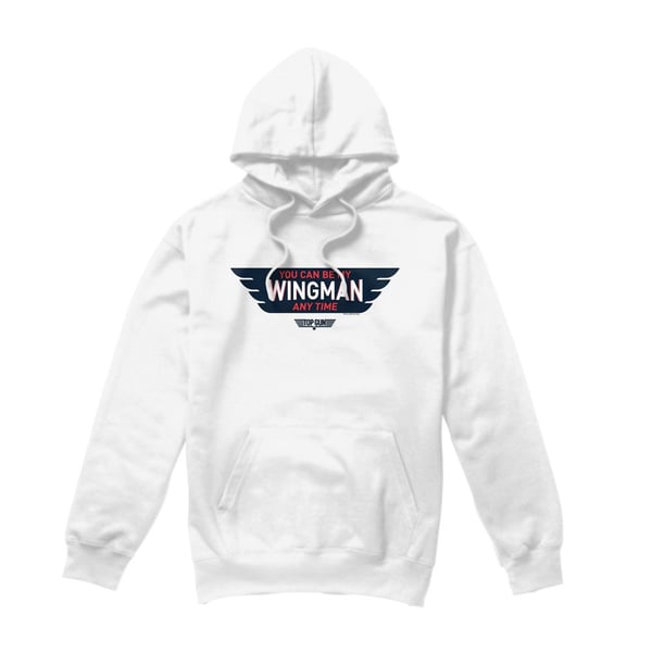 Top Gun Mens Wingman Anytime Hoodie Top Gun Mens Wingman Anytime Hoodie