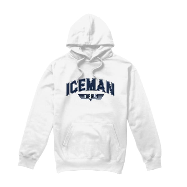 Top Gun Mens Iceman Varsity Hoodie Top Gun Mens Iceman Varsity Hoodie