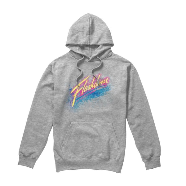Flashdance Mens Spray Logo Hoodie Flashdance Mens Spray Logo Hoodie