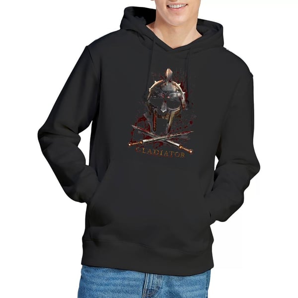 Gladiator Mens Helmet Hoodie