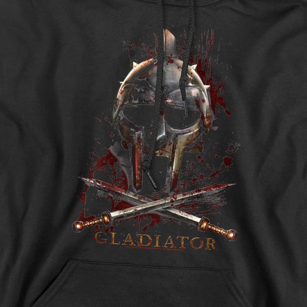 Gladiator Mens Helmet Hoodie