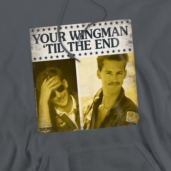 Top Gun Mens Til The End Hoodie