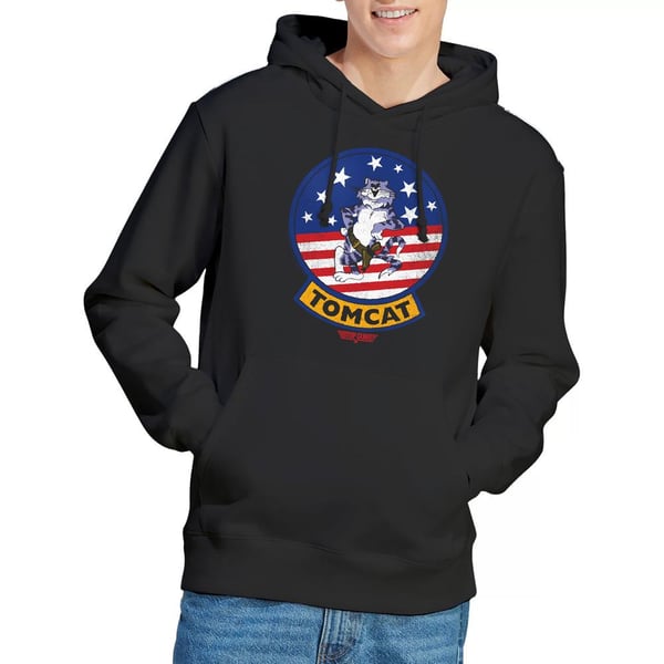 Top Gun Mens Tomcat Sigil Hoodie