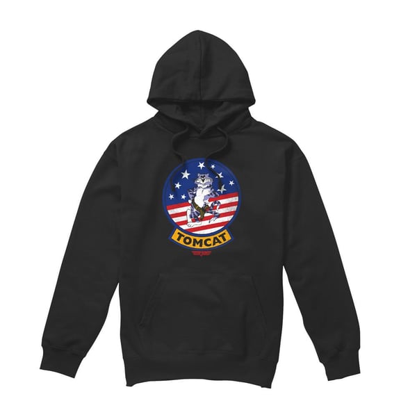 Top Gun Mens Tomcat Sigil Hoodie Top Gun Mens Tomcat Sigil Hoodie