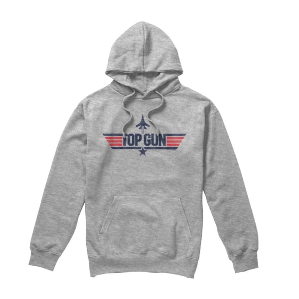 Top Gun Logo hættetrøje til mænd Top Gun Logo hættetrøje til mænd