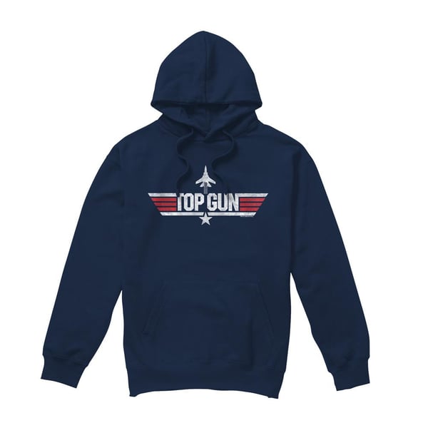 Top Gun Logo hættetrøje til mænd Top Gun Logo hættetrøje til mænd