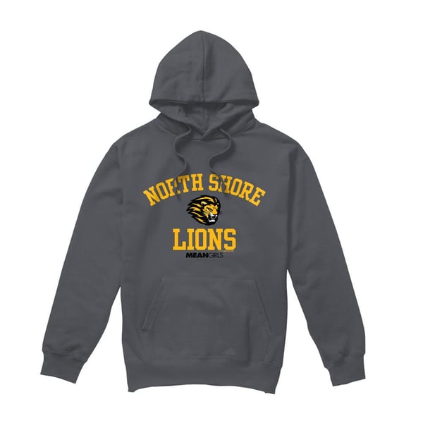 Mean Girls Mens North Shore Lions Hoodie Mean Girls Mens North Shore Lions Hoodie
