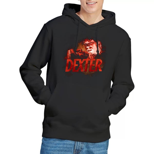 Dexter Mens Drawing Hoodie