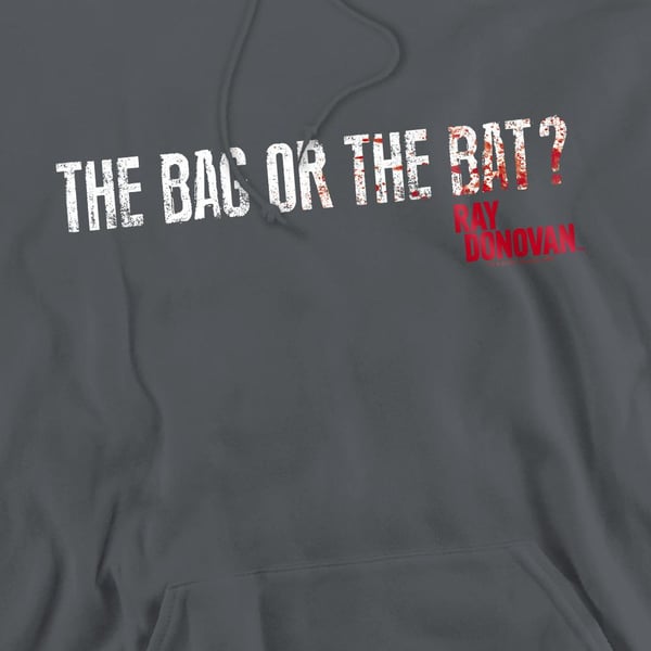 Ray Donovan Mens Bag Or Bat Hoodie