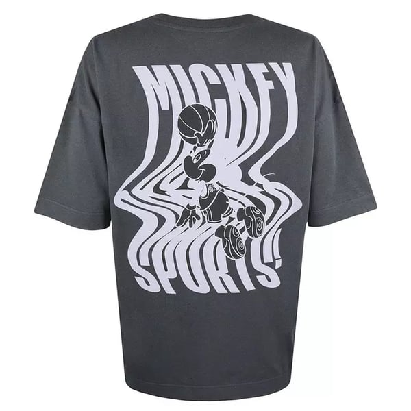 Disney Dame/kvinde Mickey Mouse Wave Oversized T-shirt