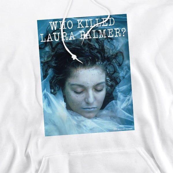 Twin Peaks Mens Who Killed Laura Hoodie