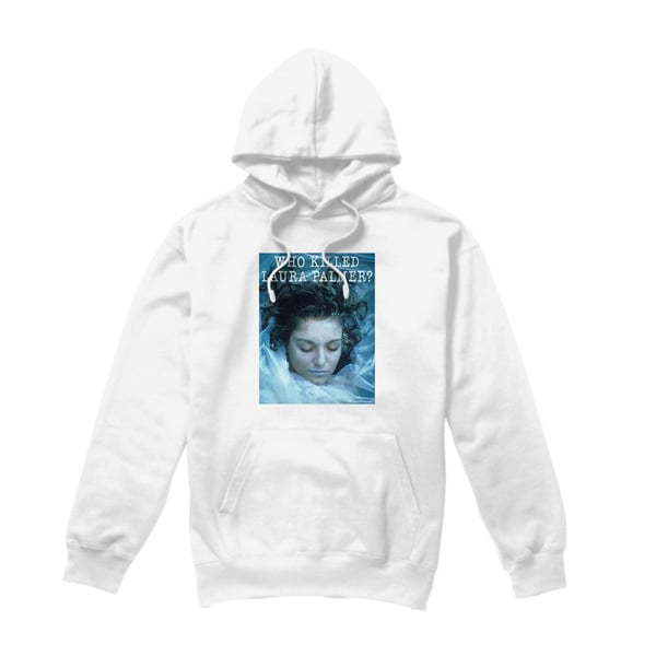 Twin Peaks Mens Who Killed Laura Hoodie Twin Peaks Mens Who Killed Laura Hoodie