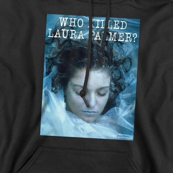 Twin Peaks Mens Who Killed Laura Hoodie