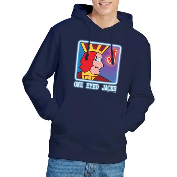 Twin Peaks Mens One Eyed Jacks Hoodie