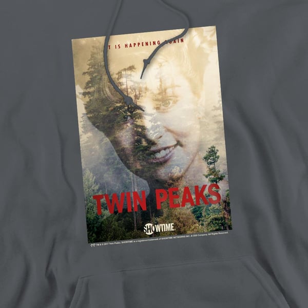 Twin Peaks Mens Laura Palmer Hoodie