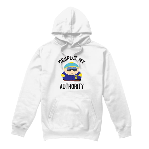 South Park Mens Respect Hoodie South Park Mens Respect Hoodie